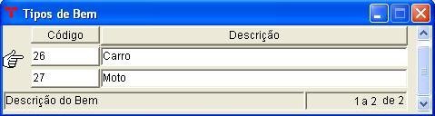 2 Cadastros da Frota 1. Menu do usuário 2. Controle de Frotas [Cadastros] 3.