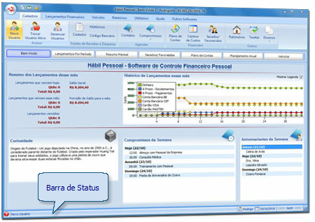 11 Ajuda do Hábil Pessoal + Veículos usados para filtrar os lançamentos que serão listados. Configure o filtro de acordo com os lançamentos que você deseja visualizar na lista.