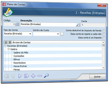 39 Ajuda do Hábil Pessoal + Veículos Descrição: Digite a descrição da conta; Conta: este código é definido automaticamente de acordo com a localização da conta.