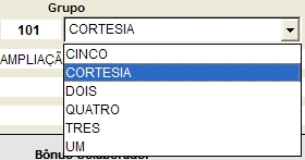 Campo Descrição Código Numeração Automática, iniciando pelo número 1001. Não é necessário preencher.