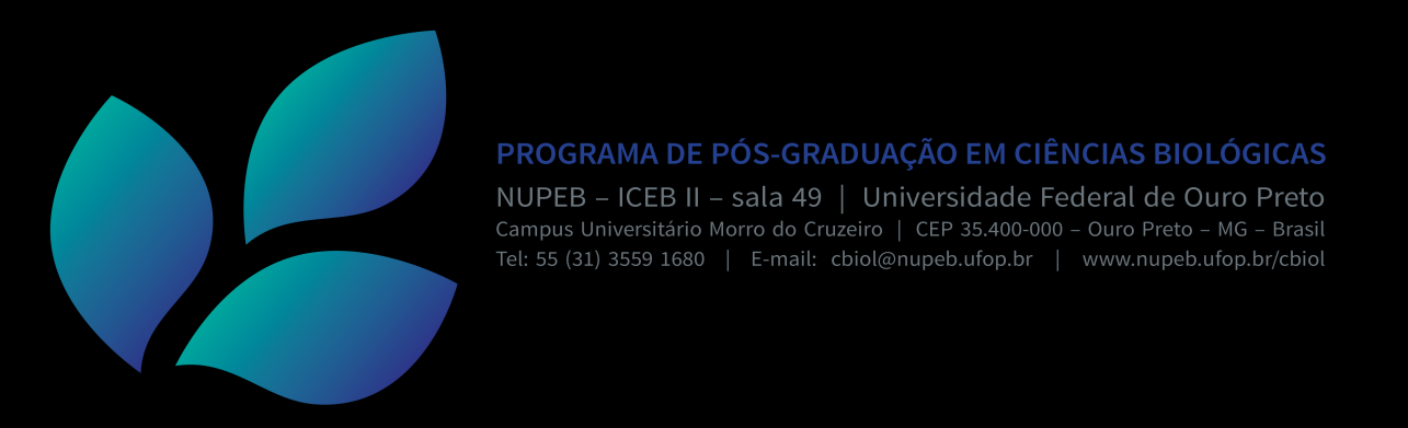 EDITAL CBIOL/NUPEB Nº 05/2013 SELEÇÃO DE MESTRADO A Coordenadora do Programa de Pós-Graduação em Ciências Biológicas (CBIOL), do Núcleo de Pesquisas em Ciências Biológicas (NUPEB), da Universidade