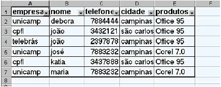 Inserindo dados através de Listas No Excel existe uma forma de inserir dados automaticamente é necessário que você digite uma seqüência. Esta seqüência pode ser: números, datas, meses, etc.