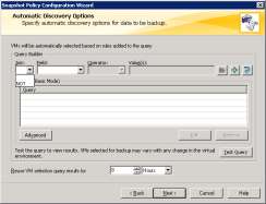 Política Inteligente para VMs Balanceando carga ESX 1 ESX 2 ESX 3 5 Ativos 5 Ativos 5 Ativos Cria 1 Política do NetBackup Prove um completo Backup controle Server sobre a carga de backup