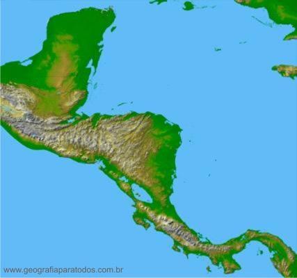 A América Central caracteriza-se por grande instabilidade física (terremotos, maremotos, furacões), demográfica, econômica e política.