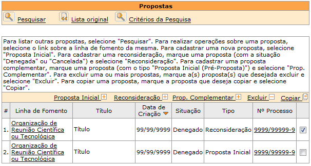 Verifique se o Nº do Processo está correto e clique no botão. Pronto!