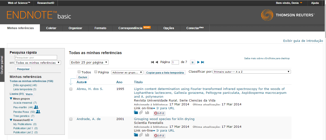 Endnote Web