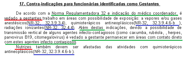 PCMSO: Contra-indiações para