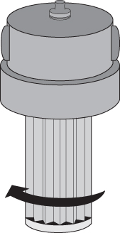 4 5 6 7 Chave Também da direita para a esquerda tire o elemento de tela inox para ser lavado. Utilize as mãos.