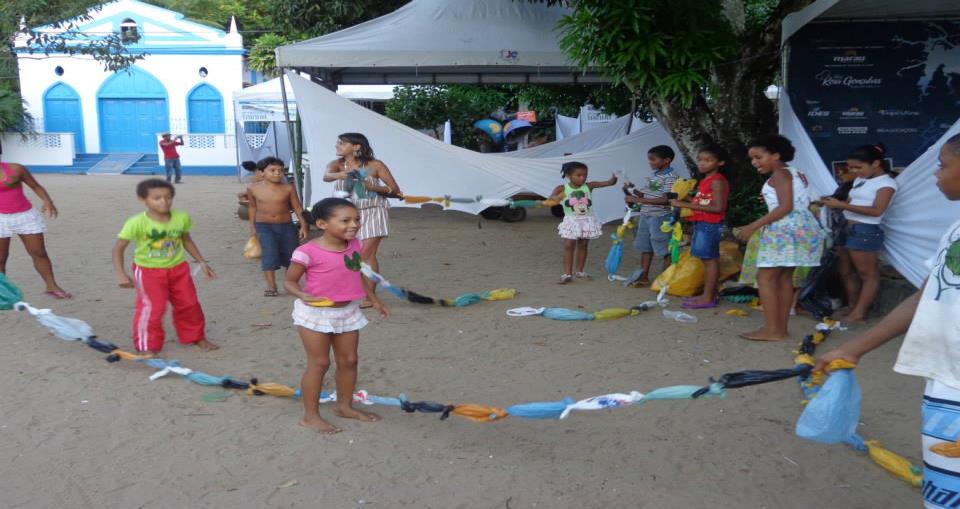 Participação no Festival da Tainha 2014 - Oficina de