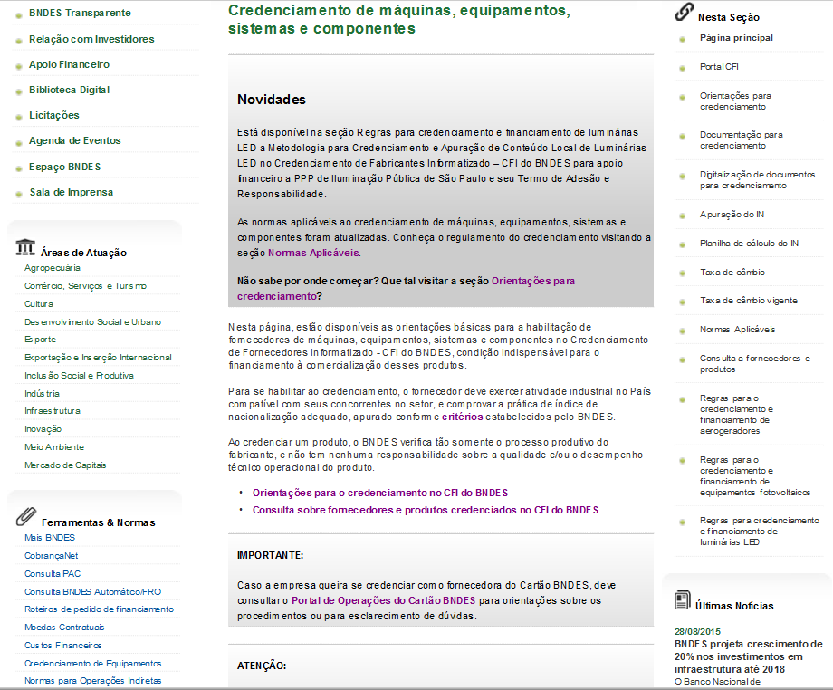 Documentos para Credenciamento Todas as orientações sobre como