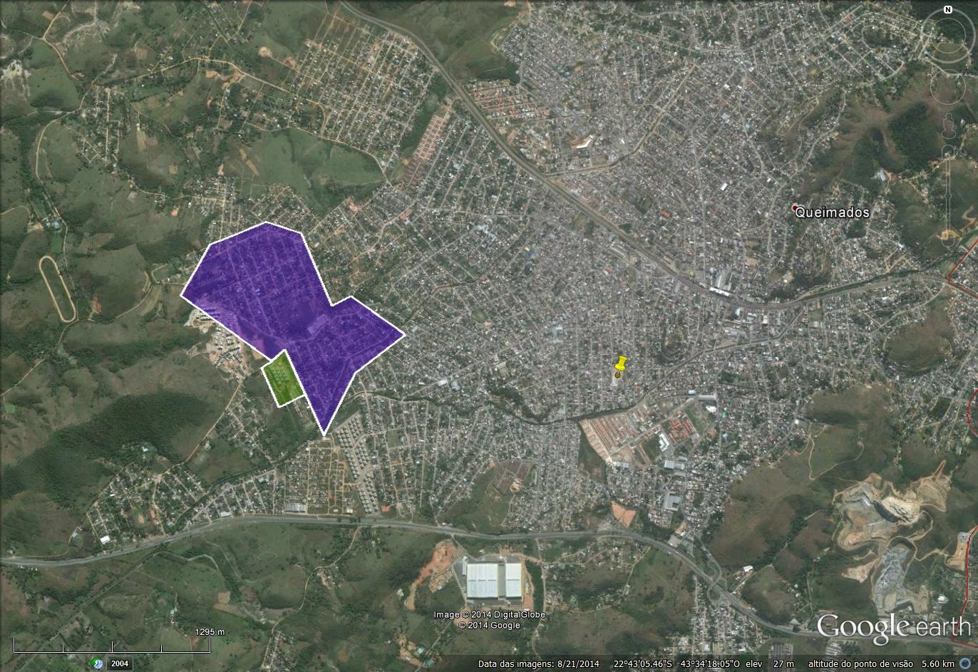 BAIRRO ELDORADO - ETAPA 3 QUEIMADOS - RJ Área de intervenção Área de reassentamento 33,5 milhões 25,9% REALIZADO 1,75 km CEU Obras de Infraestrutura,