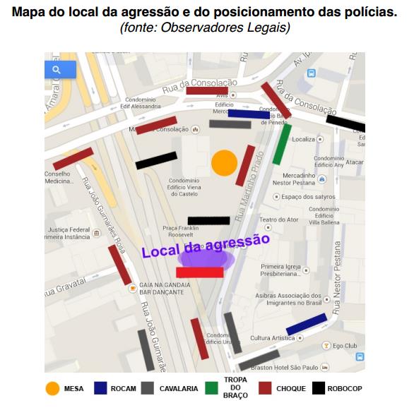 Contextualização do local e da cena.