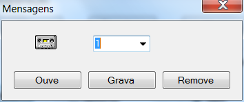 13 Anexo III - Procedimento de gravação de mensagens através da MesaMP Selecione na MesaMP a janela de facilidades: Selecione a gravação de mensagens por Telefone ou Interface de Música Externa.