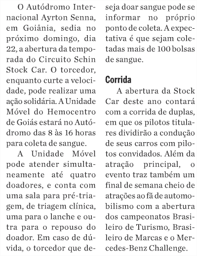 O HOJE Página 16 Ser do bem Stock