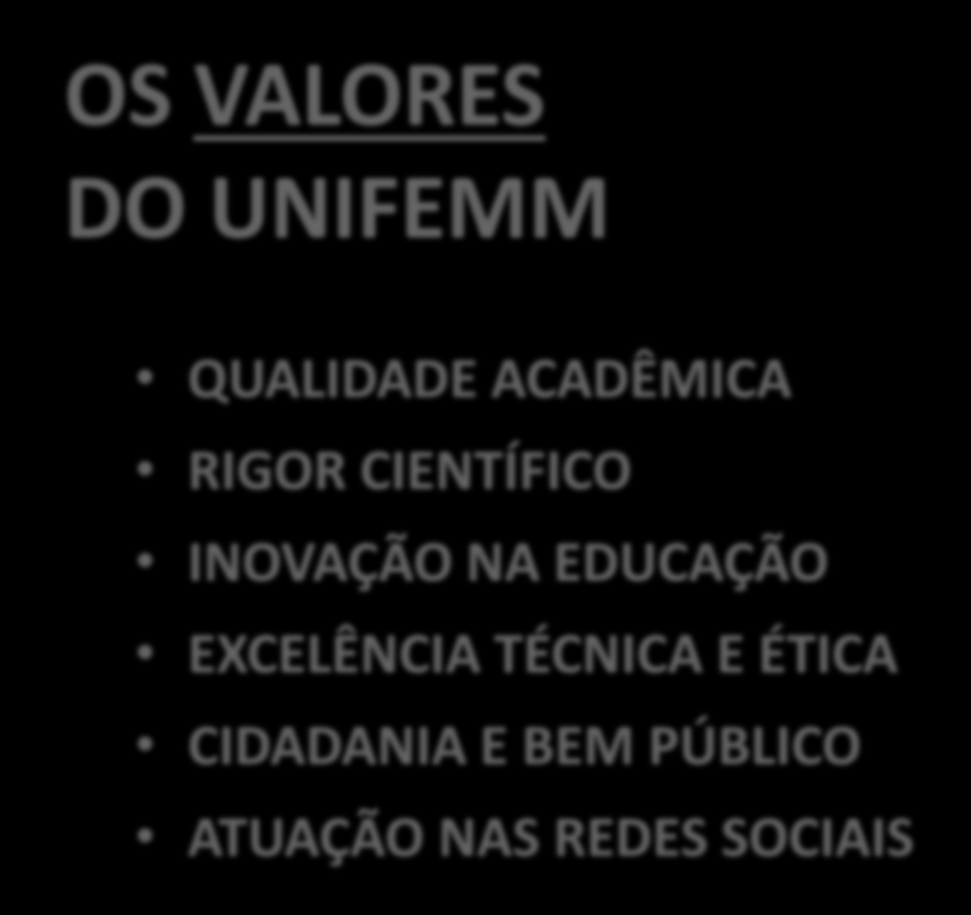 EDUCAÇÃO EXCELÊNCIA TÉCNICA E ÉTICA