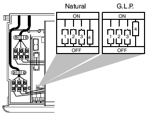 8. TRANSFORMAÇÃO DE GÁS 8.1. Advertências As operações de adaptação da caldeira ao tipo de gás disponível, devem ser efectuadas pelo Serviço de Assistência autorizado.