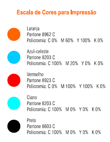 Deve-se utilizar sempre a versão original da logomarca em anexo neste guia.