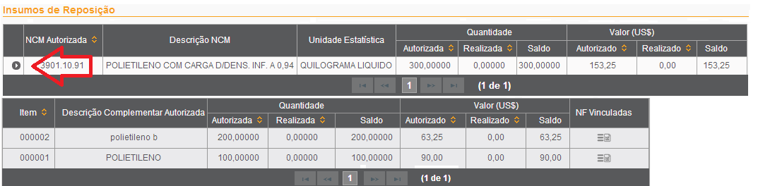 2. Como criar um Ato Concessório Integrado Isenção 3.