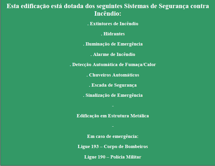 II Sinalização complementar A padronização de formas, dimensões e cores da sinalização complementar é estabelecida neste capítulo.