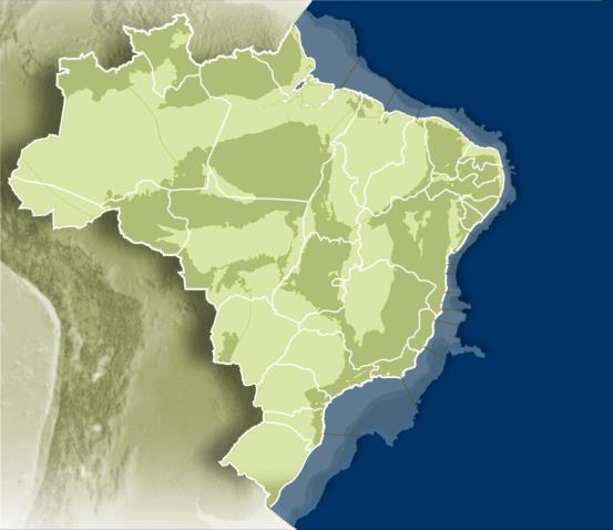 BACIAS SEDIMENTARES BRASILEIRAS Unidades Operacionais de E&P Tacutu Foz do Amazonas 1 UO-AM (Manaus) Solimões 1 Amazonas Alto Tapajós Marajó Pará-Maranhão Parnaíba Barreirinhas Ceará Jatobá Potiguar