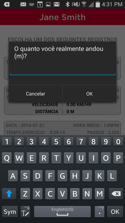 Pressione o botão Start Calibration (iniciar a calibração). 4. Selecione o exercício apropriado. 5.