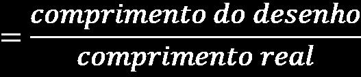 Uma das aplicações da razão entre duas grandezas se encontra na escala de redução ou escala de ampliação, conhecidas simplesmente como escala.