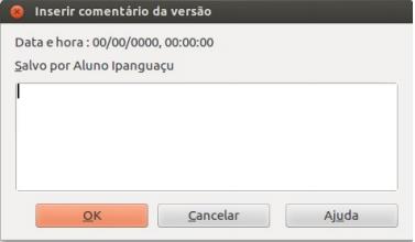 Depois de digitadas todas as informações necessárias basta pressionar o botão Sair para encerrar o procedimento. 3.8. Exportando o seu documento Arquivo > Exportar.