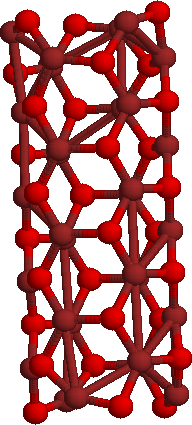 Figura 7.: Evolução da energia total (ev) do nanotubo de óxido de zinco Zn3O3(6,5)chair em forma de armchair com 5 otimizações feitas.