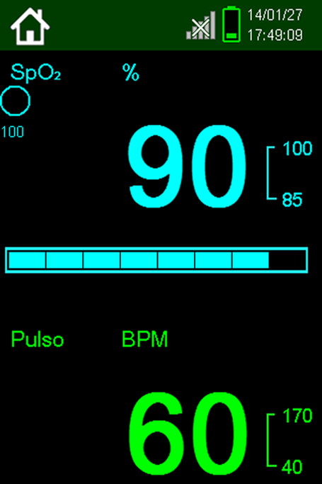 4 Monitoramento do paciente Assim que concluir as tarefas de configuração, você pode começar a monitorar o paciente.