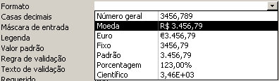 31 Texto de Validação: Quando inserimos um conteúdo num registro que entra em conflito com a regra de validação atribuída ao campo, o Access emite uma mensagem de alerta padrão.