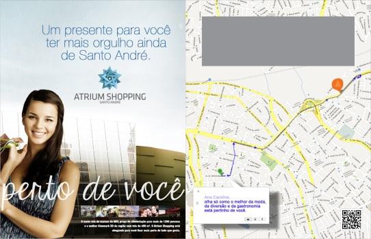 SHOPPING ATRIUM Encarte personalizado Finalista Prêmio Abril 2014 6 mil