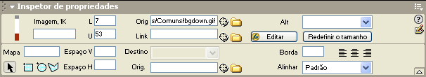 sua edição no Dreamweaver. Esta permanecerá no fundo da janela do documento e será uma imagem do aspecto que pretendemos para a página.