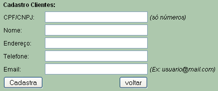 Novamente, por ser um projeto pequeno, não precisou fazer todos os passos.