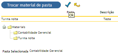 ENVIAR MATERIAIS AO BANCO 1. Para armazenar um novo arquivo no banco de materiais, clique em Materiais e no botão Novo Material: 2.