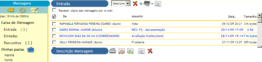 2. Selecione o curso, disciplina e a turma, o sistema irá buscar todas as aulas que foram criadas, selecione as aulas que deseja publicar o material e clique em Adicionar.