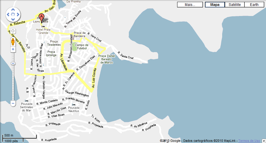 Figura 3 Mapa de acesso terrestre a Arraial do Cabo Fonte: Google Maps Porto do Forno Figura 4 Detalhe do acesso