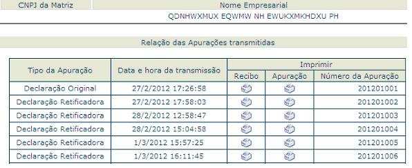 Na tela acima se tem a opção de Gerar DAS, caso não seja gerado neste momento, acessar a opção DAS do menu principal. 7.