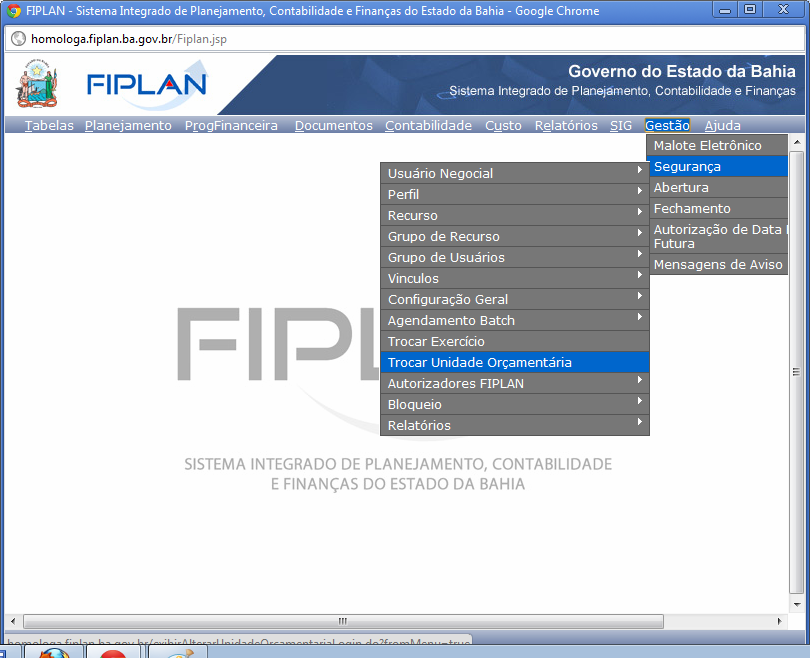 (4) Para confirmar clicar no botão. O sistema exibe tela informando que o registro foi alterado com sucesso. 4.