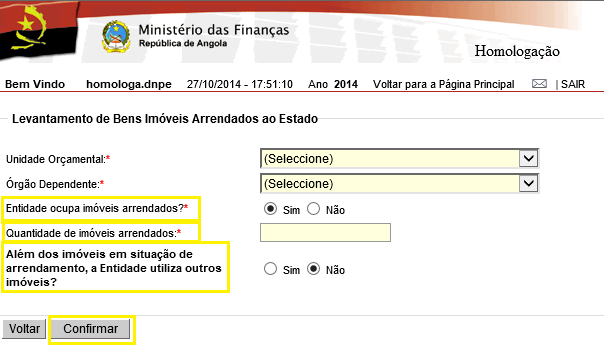 1.3 Informar se a entidade ocupa imóveis arrendados.