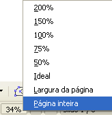 BrOffice.org Trabalhar com Zoom Zoom e ferramentas de visualização O BrOffice.org disponibiliza vários recursos de Zoom para visualização e manipulação dos slides na tela.