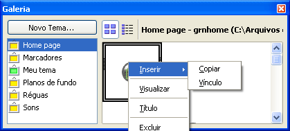 BrOffice.org Inserir Figuras No BrOffice.org é possível inserir figuras do tipo gif, jpeg e outras. Do arquivo 1. Clicar no menu Inserir Figura Localizar a figura e depois, clicar em abrir.