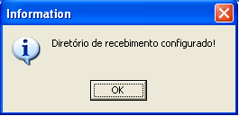 Procedimentos Adicionais 2. Na próxima tela clique no botão Diretório Padrão. 3.