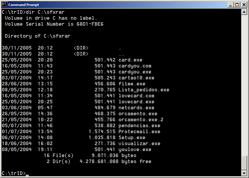 TrIDScan