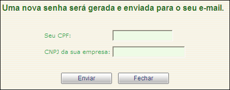 Você visualiza a página Login. 3. Preencha os campos com seus dados cadastrados no sistema (CPF e senha) para acessar a área restrita do portal desejado. 4.