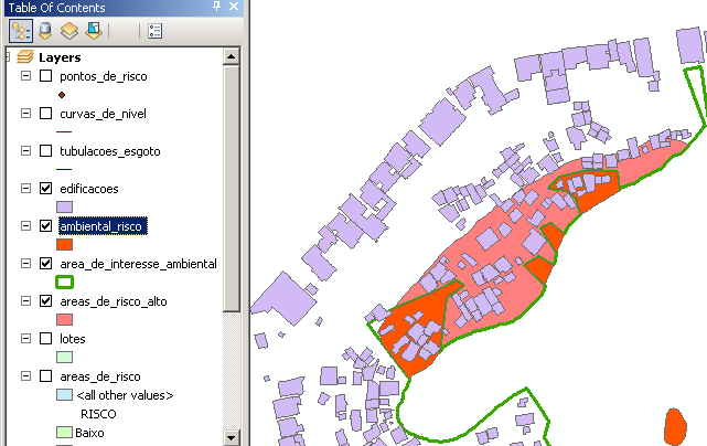 Geoprocessamento Gerar um arquivo de feições Menu