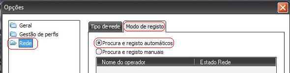 16 GUIA DO DE UTILIZADOR UTILIZADOR 16MANUAL O submenu Opções é ainda composto pela pasta Rede, onde pode consultar as