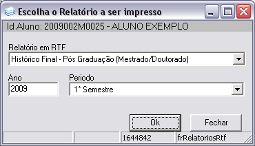 Figura 16.25 OBS 16.8: Também é possível emitir o certificado de Conclusão da Pós- Graduação. 26.