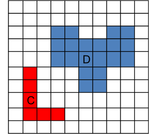 6) Calcule o perímetro das figuras, considerando que o lado do quadradinho mede 1 cm: 7) Calcule o perímetro dos triângulos e classifique-os quanto aos seus ângulos (retângulo, acutângulo ou