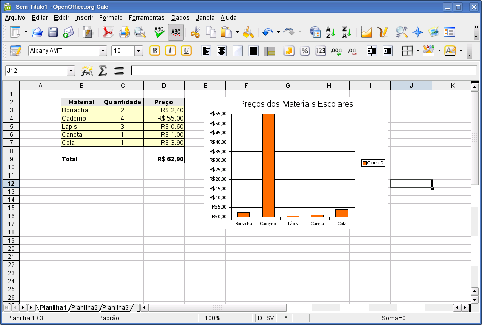 Clique em Criar, para concluir o processo. 13.3 Utilizando o OpenOffice Impress O OpenOffice Impress é um dos editores de apresentações mais utilizados e aprovados hoje em dia.