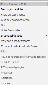 1. PROCESSAMENTO DE GUIAS TUTORIAL // MÓDULO PROCESSAMENTO DE CONTAS Inclusão de guias médicas e odontológicas entregues pelos prestadores de serviços no PLAN-ASSISTE para análise e pagamento em